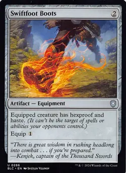 Swiftfoot Boots BLC 286 Normal English NM - MTG - Image 1