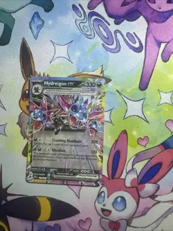 Pokemon TCG Hydreigon EX 119/191SV08: Surging Sparks Double Rare Holo Card - Image 1