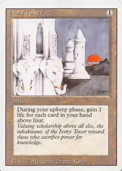 Ivory Tower 3ED Normal English NM - MTG - Image 1