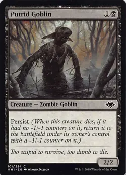 Putrid Goblin MH1 101 Normal English NM - MTG - Image 1