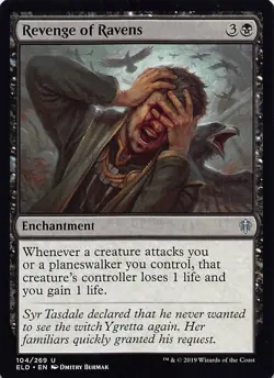 Revenge of Ravens ELD 104 Normal English NM - MTG - Image 1