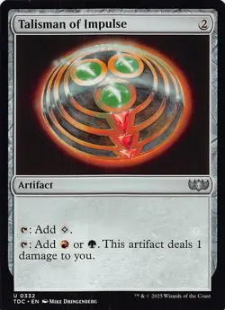 Talisman of Impulse TDC 332 Normal English NM - MTG - Image 1