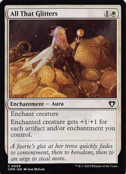 All That Glitters CMM 9 Normal English NM - MTG - Image 1