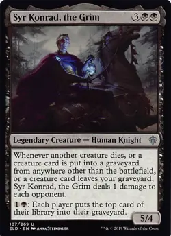 Syr Konrad, the Grim ELD 107 Normal English NM - MTG - Image 1