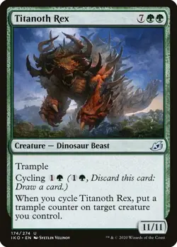 Titanoth Rex IKO 174 Normal English NM - MTG - Image 1