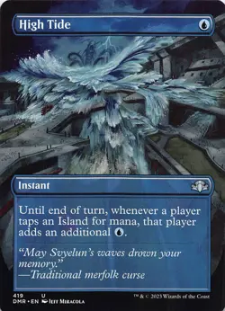High Tide (Borderless) DMR 419 Normal English NM - MTG - Image 1
