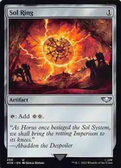 Sol Ring () 40K 250 Normal English NM - MTG - Image 1