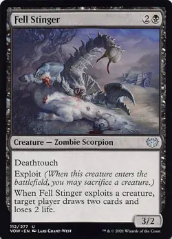 Fell Stinger VOW 112 Normal English NM - MTG - Image 1