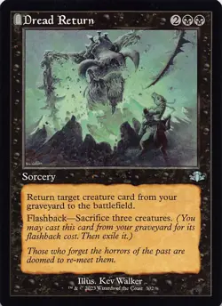 Dread Return (Retro Frame) DMR 302 Normal English NM - MTG - Image 1