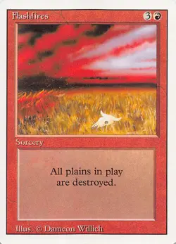 Flashfires 3ED Normal English NM - MTG - Image 1
