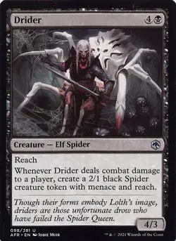 Drider AFR 98 Normal English NM - MTG - Image 1