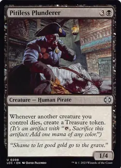 Pitiless Plunderer LCC 208 Normal English NM - MTG - Image 1