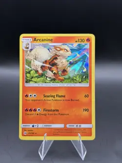 Arcanine 22/149 SM Base Set Holo Rare NM Pokemon TCG - Image 1