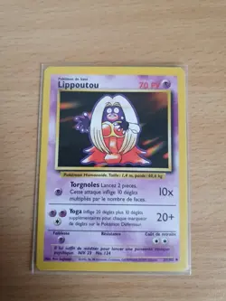 Carte Pokemon : Lippoutou 31/102 Edition 2 Set de Base Wizards Francaise - Image 1