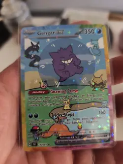 Pokemon CCG Bubble Gengar EX Custom CCG Karte In Top Zustand Pokemon Custom Card - Image 1