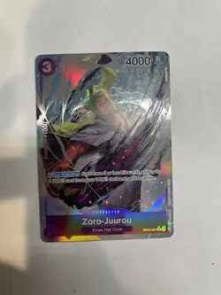 One Piece Zoro-Juurou Alternate Art Holo Foil Rare OP05-067 Awakening Namco Card - Image 1