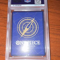 Bandai One Piece CCG Nami Alternate Art Holo PRB01 016 Japanese PSA 8 2024 - Image 4