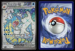 Gyarados ex 225/198 Full Art Ultra Rare Scarlet & Violet Pokemon English LP - Image 3