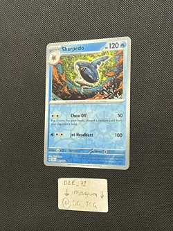 Pokemon Temporal Forces - Sharpedo - 043/162 - Reverse Holo - M/NM - Image 4