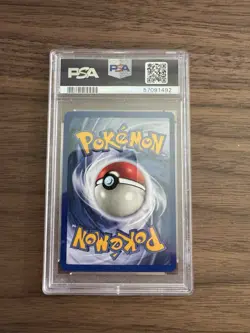 1999 Pokemon Game Base Set Unlimited Ninetales Holo 12/102 PSA 9 Mint - Image 2