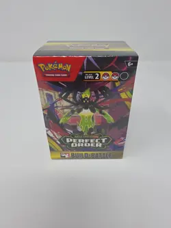 Pokemon TCG Perfect Order Factory Sealed Build & Battle Kit Box 4 Packs + Deck - Image 1