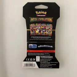 1 Pack Pokemon TCG Mega Evolution Booster Pack - Sealed - Image 2