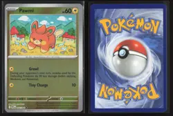 Pawmi 032/094 Common Phantasmal Flames Pokemon Reverse Holo Near Mint - Image 3