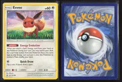 Eevee 101/149 Common SM Base Set Pokemon Near Mint - Image 3