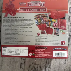 Brand New Pokemon Battle Styles ETB Elite Trainer Box Factory Sealed! - Image 3