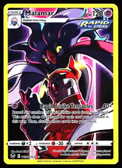 MALAMAR TG06/TG30 HOLO SILVER TEMPEST TRAINER GALLERY POKEMON LP - Image 1