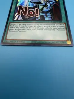 YuGiOh! Crossout Designator RA05-EN118 Variant STAMPED ART Ultra Rare NM/M - Image 2