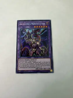 Yugioh - Archfiend's Manifestation - Secret - 1st - FIGA-EN034 - LP - Image 1