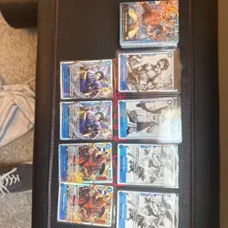 One Piece Lot Of Alt Art, SR, And Sealed Ace And Whitebeard Starter Deck - Image 1