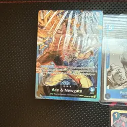 One Piece Lot Of Alt Art, SR, And Sealed Ace And Whitebeard Starter Deck - Image 2