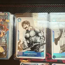 One Piece Lot Of Alt Art, SR, And Sealed Ace And Whitebeard Starter Deck - Image 3