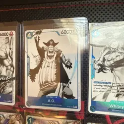 One Piece Lot Of Alt Art, SR, And Sealed Ace And Whitebeard Starter Deck - Image 4