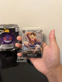 One Piece TCG Monkey D Luffy Tin Pack Vol 2 Promo Card SEALED Foil P-075 OP13 - Image 3