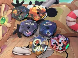 Disney Lorcana Lore Counter - Set Of 6 - Image 1