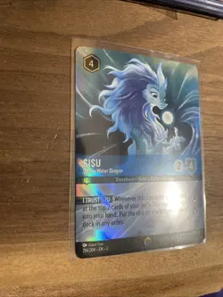 Raya and the Last Dragon Sisu Divine Water Dragon 214/204 Foil Lorcana TCG - Image 3
