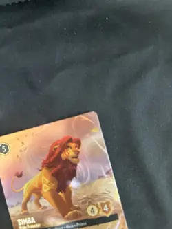 Disney Lorcana Challenge FOIL TOP 64 Promo Simba - Pride Protector 4/C2 - Image 3
