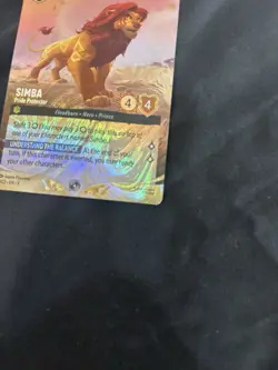 Disney Lorcana Challenge FOIL TOP 64 Promo Simba - Pride Protector 4/C2 - Image 4