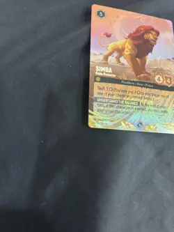 Disney Lorcana Challenge FOIL TOP 64 Promo Simba - Pride Protector 4/C2 - Image 5