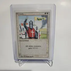 Crusade MTG Revised Vintage Card (BANNED) - Image 1