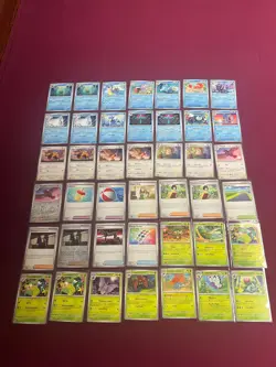 Pokemon 151 Card Lot 70+ Uncommons Trainers Complete Set Filler Bulk - Image 1