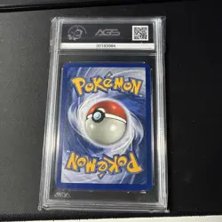 1999 Pokemon TCG Moltres Holo Rare Card 12/62 Fossil AGS 7.5 - Image 2