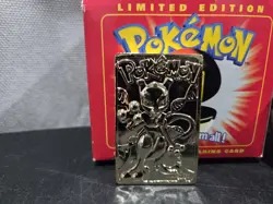 Vintage Burger King 1999 Pokemon Card 23k Gold Plated - Mewtwo Complete In Box - Image 4
