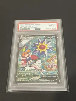 PSA 10 Starmie V TG13/TG30 Astral Radiance 2022 Full Art Holo Pokemon Card TCG - Image 4