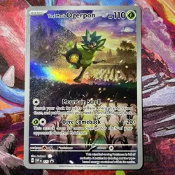 Teal Mask Ogerpon - 123 - SV: Scarlet & Violet Promo Cards Illustration Rare NM - Image 1