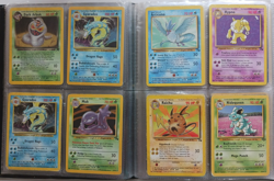 Pokemon WOTC Vintage Collection Holo Rare Cards Base Sets Binder Folder MP-HP - Image 2