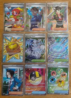 Pokemon TCG Ultra Rare Trainer Bundle x 15 Cards - Image 1